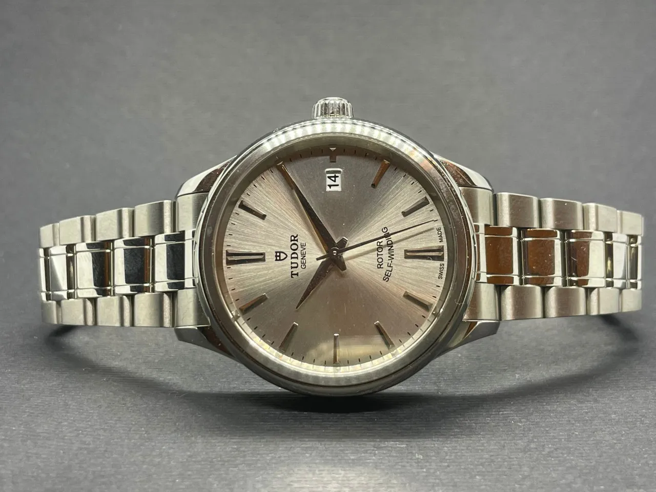 Tudor Style M12500-0001 38mm Stainless steel Silver