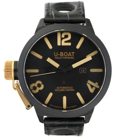 U-Boat Classico 135.1215 85mm Stainless steel Black