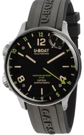 U-Boat 8838 Stainless steel Black