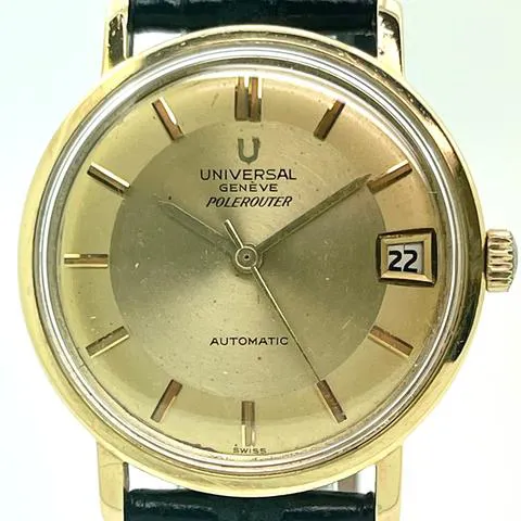 Universal Genève Polerouter 35mm Yellow gold Gold