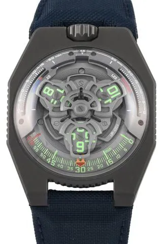 Urwerk UR-100V UltraViolet UR-100V 49.7mm Stainless steel Gray