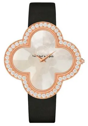 Van Cleef & Arpels Alhambra VCARO30100 40mm Rose gold White