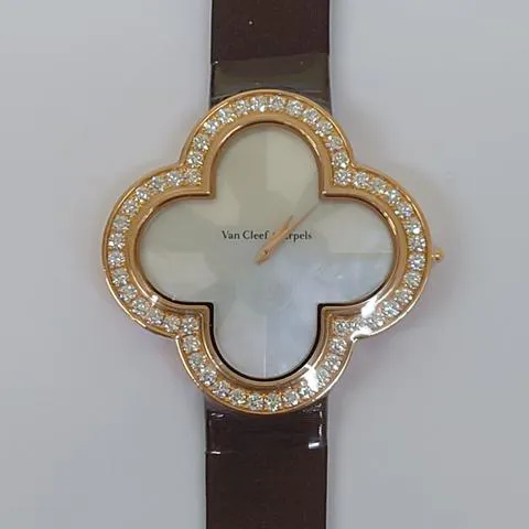 Van Cleef & Arpels Alhambra VCARO30100 40mm Rose gold White 5