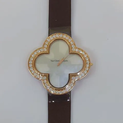 Van Cleef & Arpels Alhambra VCARO30100 40mm Rose gold White 8