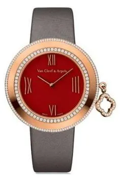 Van Cleef & Arpels Charms VCARO44J00 38mm Rose gold Red