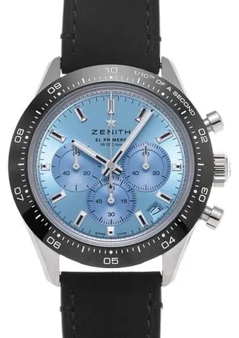 Zenith Chronomaster Sport 65.3104.3600/52.C920 41mm White gold Blue