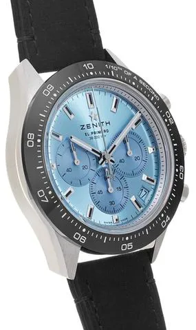 Zenith Chronomaster Sport 65.3104.3600/52.C920 41mm White gold Blue 2