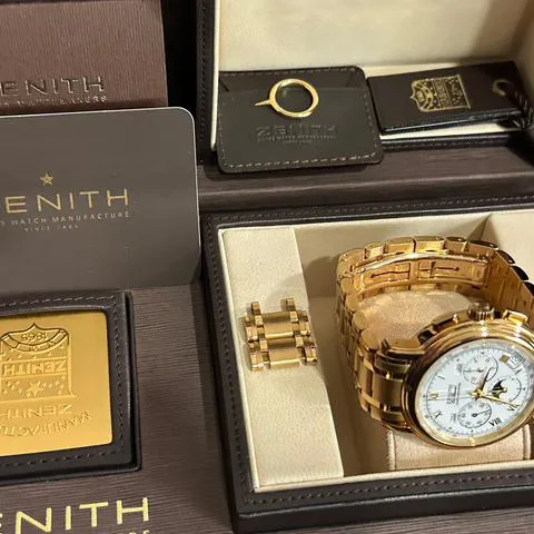 Zenith El Primero Chronomaster 60.0240.410/31 40mm Yellow gold 1