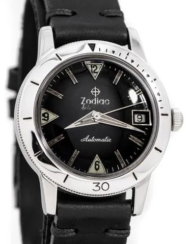 Zodiac Sea Wolf 722–916 35mm Stainless steel Black