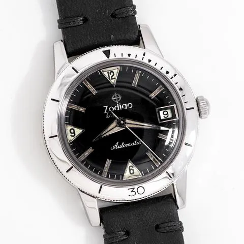 Zodiac Sea Wolf 722–916 35mm Stainless steel Black 1