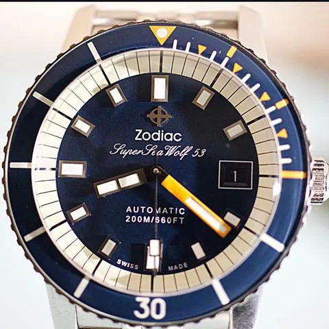 Zodiac Sea Wolf ZO9266 40mm Stainless steel Blue 1