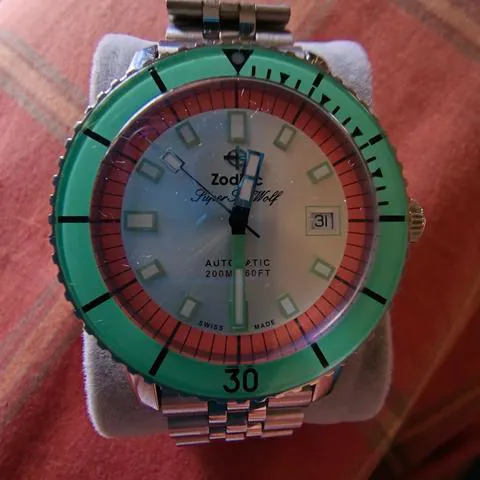 Zodiac Sea Wolf 40mm Stainless steel Silver 7