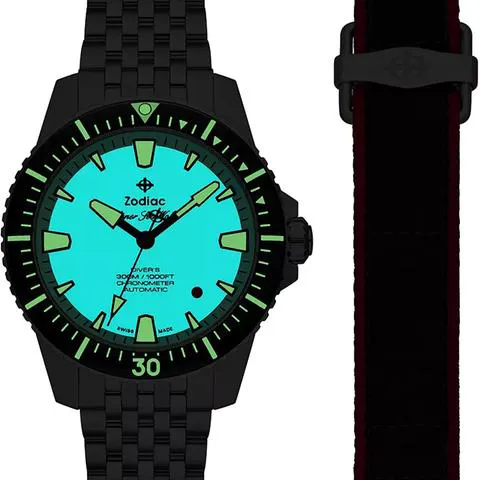 Zodiac Sea Wolf ZO3559 42mm Stainless steel Green 1