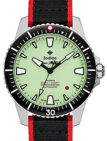 Zodiac Sea Wolf ZO3559 42mm Stainless steel Green 4