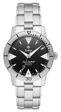 Zodiac Sea Wolf 39mm Stainless steel Black