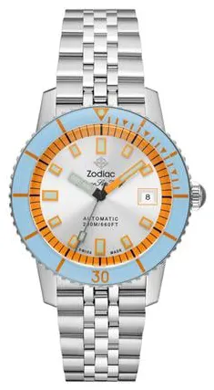 Zodiac Sea Wolf ZO9304 40mm Stainless steel Silver