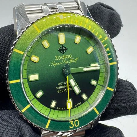 Zodiac Sea Wolf 40mm Stainless steel Green