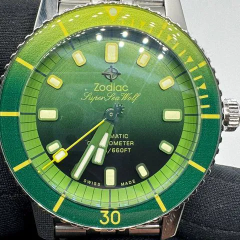 Zodiac Sea Wolf 40mm Stainless steel Green 6