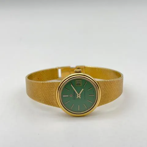 Zodiac 24mm Yellow gold Green 1