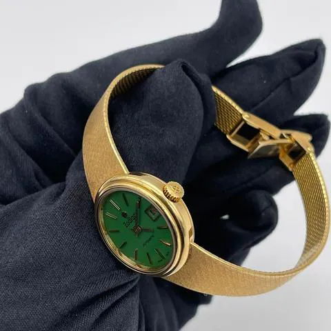 Zodiac 24mm Yellow gold Green 15