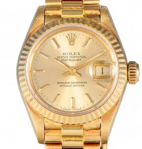 Rolex Lady-Datejust 69178 26mm Yellow gold Gold