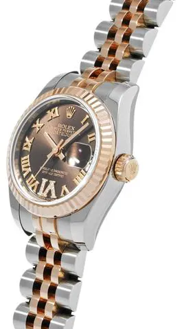 Rolex Lady-Datejust 179171 26mm Stainless steel Brown 1