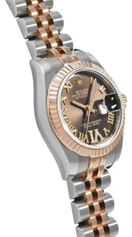 Rolex Lady-Datejust 179171 26mm Stainless steel Brown 2