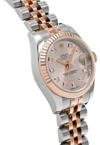 Rolex Lady-Datejust 179171G 26mm Stainless steel Rose 2