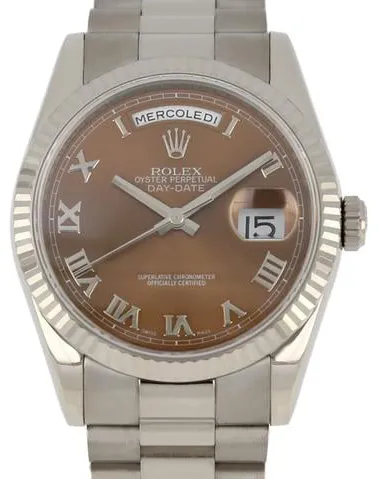 Rolex Day-Date 36 118239 36mm White gold Bronze