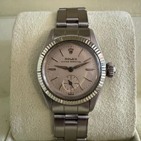 Rolex Oyster Perpetual 6509 25mm Stainless steel Silver