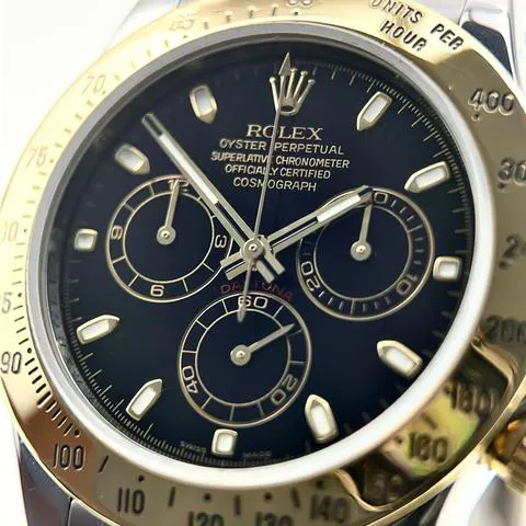 Rolex Daytona 116523 40mm Yellow gold and Stainless steel Black 1