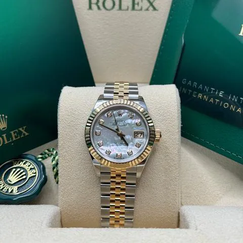 Rolex Lady-Datejust 279173 28mm Yellow gold and Stainless steel Mother-of-pearl