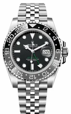 Rolex GMT-Master II 126710GRNR 40mm Stainless steel Black