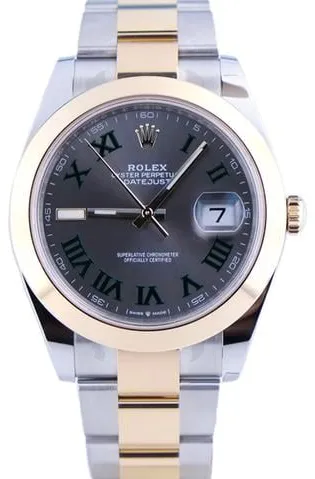 Rolex Datejust 41 126303 41mm Yellow gold and Stainless steel Gray