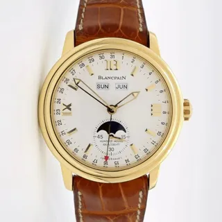 Blancpain Léman Yellow gold White