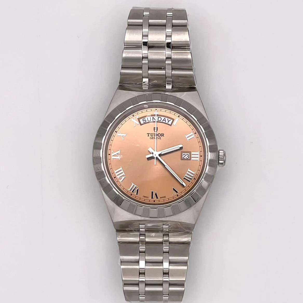 Tudor Day-Date M28600-0009 41mm Stainless steel Rose