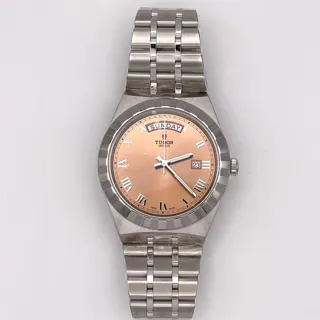 Tudor Day-Date M28600-0009 Stainless steel Pink