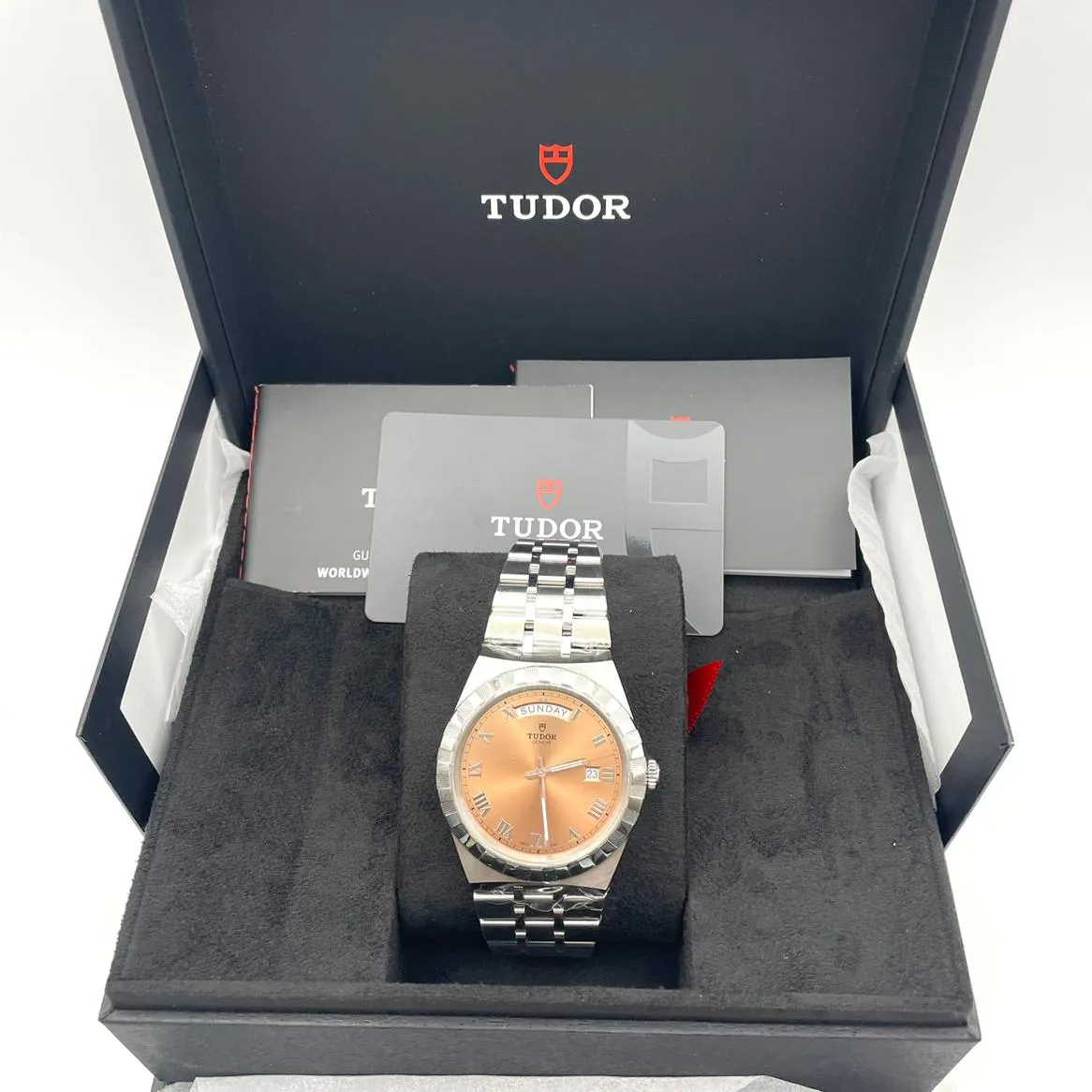 Tudor Day-Date M28600-0009 41mm Stainless steel Rose 4