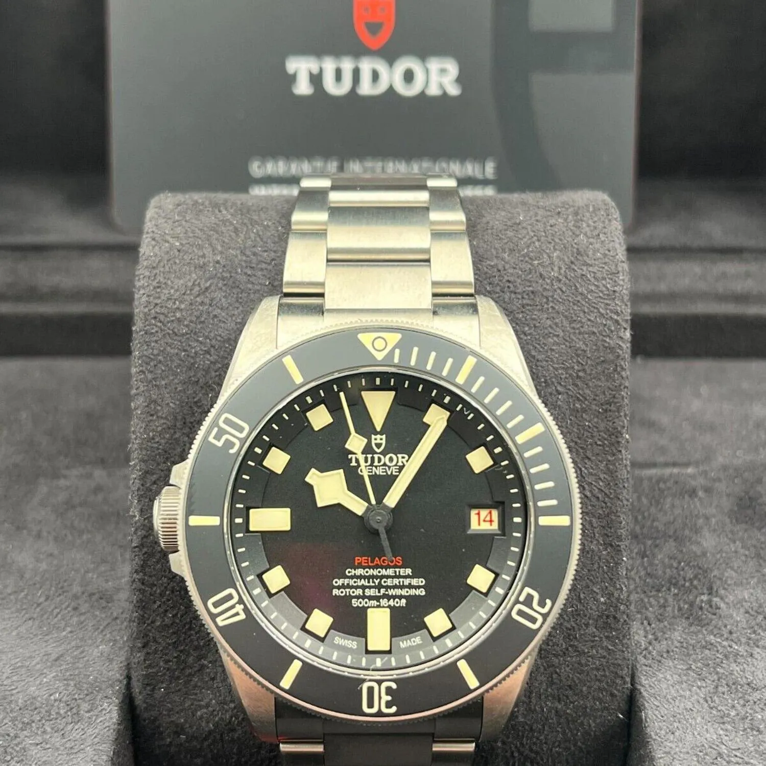 Tudor Pelagos M25610TNL-0001 42mm Titanium and Stainless steel Black