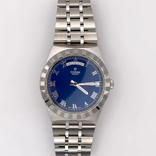 Tudor Royal M28600-0005 Stainless steel Blue