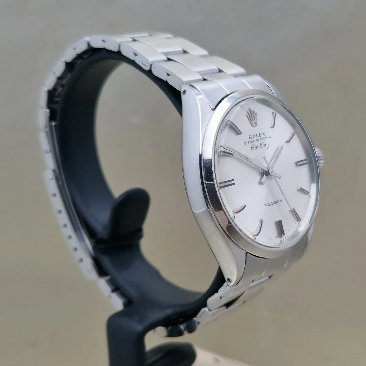 Rolex Air King 5500 34mm ACCIAIO Silver 2