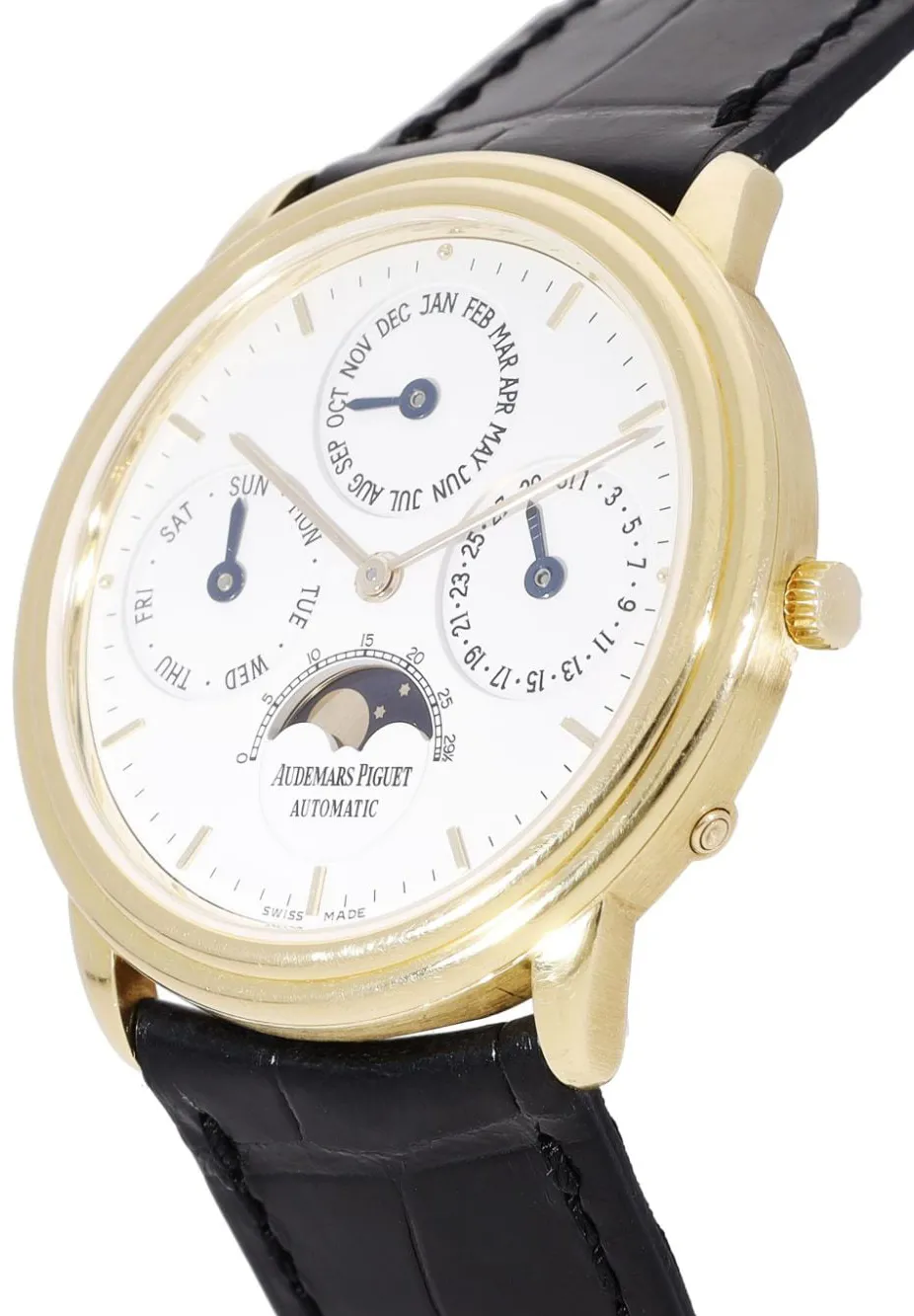 Audemars Piguet Quantiême Perpetual 25657BAV67805 36mm Yellow gold White 1