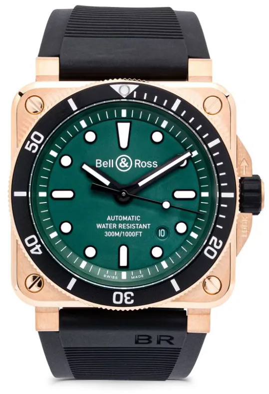 Bell & Ross BR03-92 BR0392DLTBRSRB 42mm Bronze Green