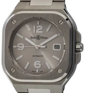 Bell & Ross Instruments BR05A-GR-ST/SST Stainless steel Silver