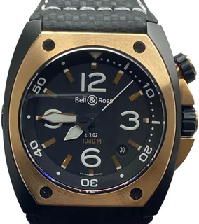 Bell & Ross Marine BR02-20-S/R Stainless steel and PVD Black