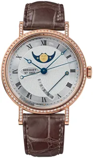 Breguet Classique 8788BR12986DD00 Rose gold Silver