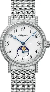 Breguet Classique 9088BB/29/BC0/DD00 White gold and Diamond White