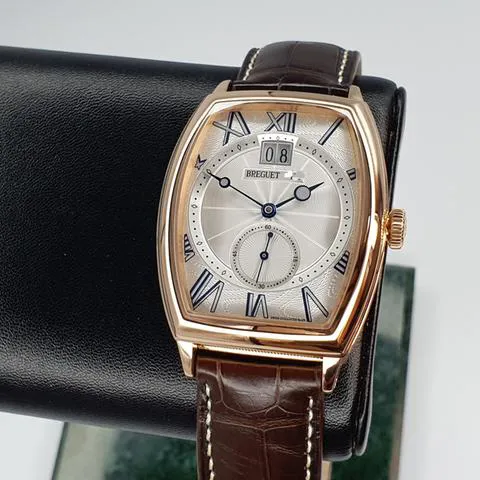 Breguet Héritage 5410BR/12/9VV 42mm Rose gold Silver