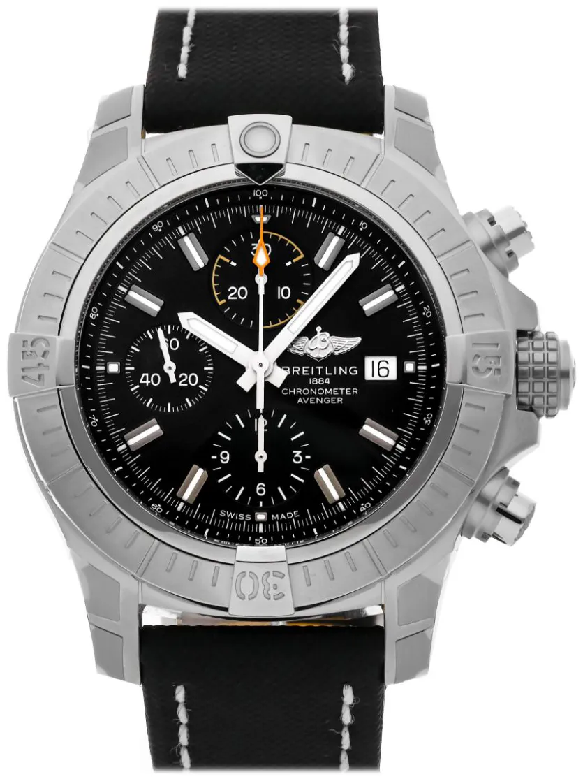 Breitling Avenger A13317101B1X2 45mm Stainless steel Black