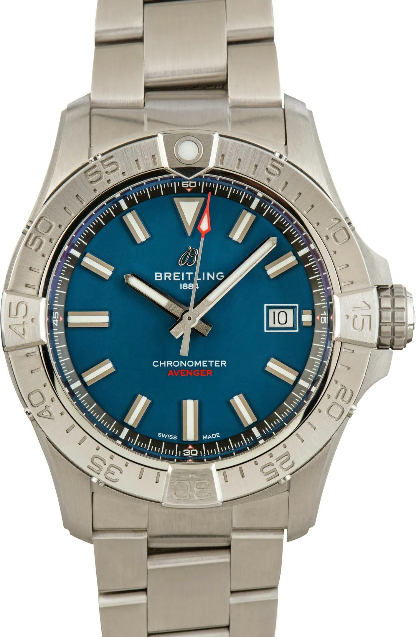 Breitling Avenger A17328101C1A1 42mm Stainless steel Blue